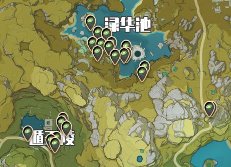 《原神》2022蓮蓬地圖采集點分享