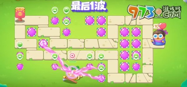 《保衛(wèi)蘿卜4》七夕鵲橋會(huì)第一關(guān)攻略