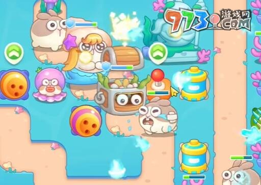《保衛(wèi)蘿卜4》海的閨女第55關攻略