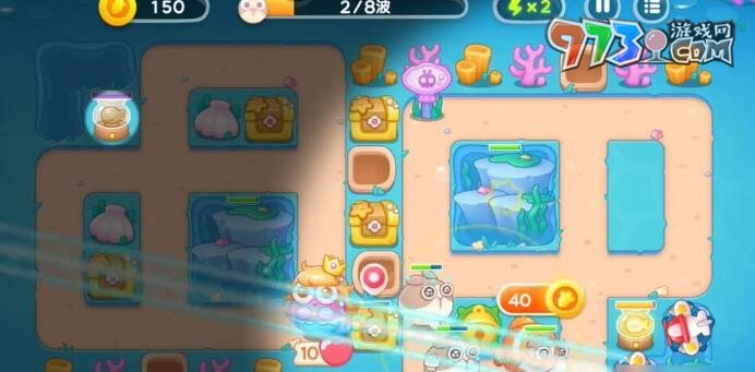 《保衛(wèi)蘿卜4》海的閨女第58關攻略