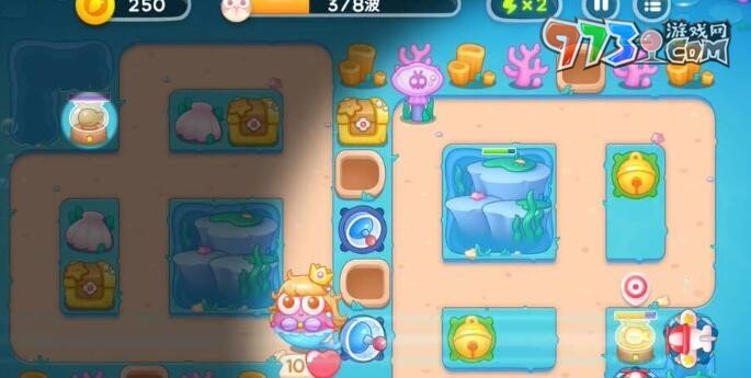 《保衛(wèi)蘿卜4》海的閨女第58關攻略