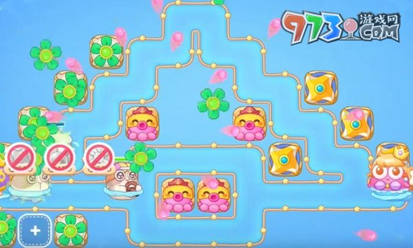 《保衛(wèi)蘿卜4》海的閨女第97關(guān)通關(guān)攻略