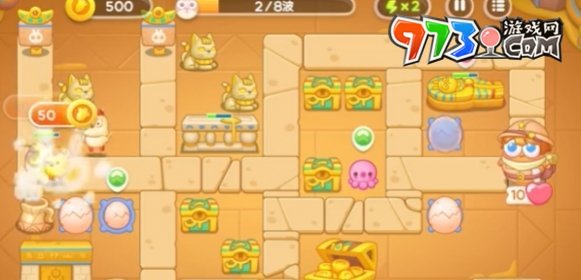 《保衛(wèi)蘿卜4》法老歸來(lái)第2關(guān)通關(guān)攻略