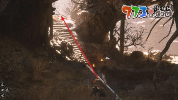 《黑神話悟空》黃風(fēng)嶺打坐點位置