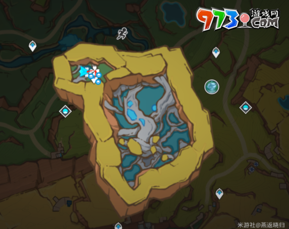 《原神》5.0青蜜莓采集路線